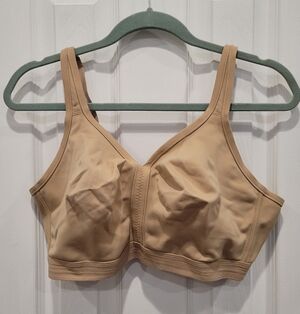 Soma Nude Embraceable FC Wireless Unlined Bra - Sz 40DDD US